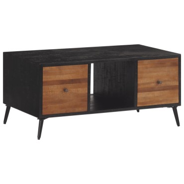 vidaXL Τραπεζάκι Σαλονιού 90x50x41cm Μασίφ Ανακυκλωμένο Ξύλο Teak 1 τεμ.