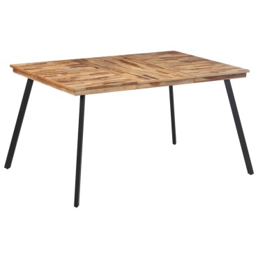 vidaXL Τραπεζαρία 148x97x76cm από Μασίφ Ξύλο Teak 1 τεμ.