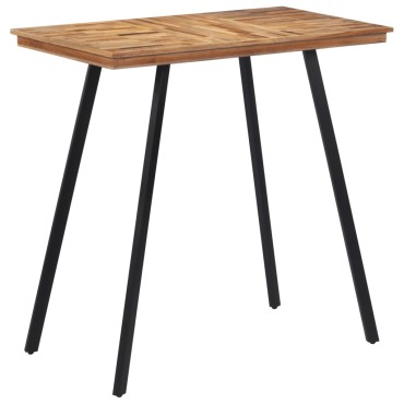 vidaXL Τραπέζι Μπαρ 110x55x105cm από Μασίφ Ξύλο Teak 1 τεμ.