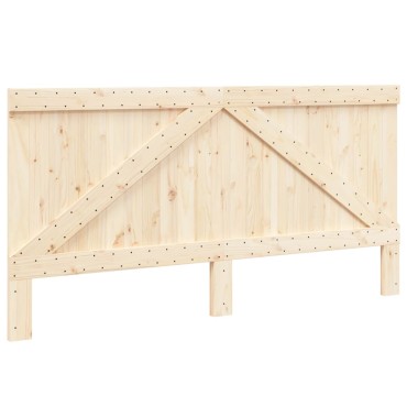 vidaXL Κεφαλάρι 200x104cm από Μασίφ Ξύλο Πεύκου 1 τεμ.