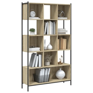 vidaXL Βιβλιοθήκη Sonoma Δρυς 102x28x172cm από Επεξεργασμένο Ξύλο 1 τεμ.