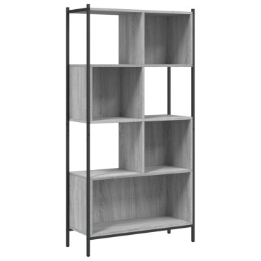 vidaXL Βιβλιοθήκη Γκρι Sonoma 72x28x172cm από Επεξεργασμένο Ξύλο 1 τεμ.