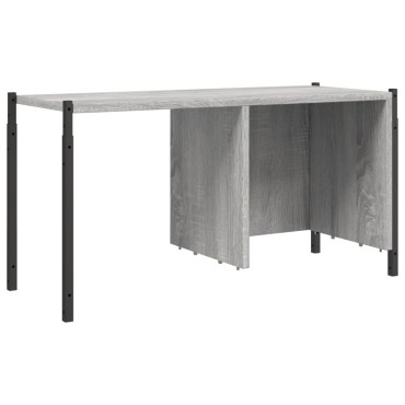 vidaXL Βιβλιοθήκη Γκρι Sonoma 72x28x172cm από Επεξεργασμένο Ξύλο 1 τεμ.
