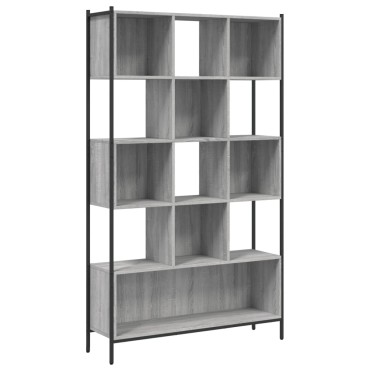 vidaXL Βιβλιοθήκη Γκρι Sonoma 102x28x172cm από Επεξεργασμένο Ξύλο 1 τεμ.