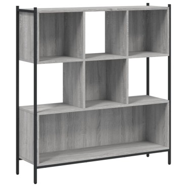 vidaXL Βιβλιοθήκη Γκρι Sonoma 102x28x172cm από Επεξεργασμένο Ξύλο 1 τεμ.