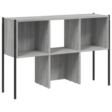 vidaXL Βιβλιοθήκη Γκρι Sonoma 102x28x172cm από Επεξεργασμένο Ξύλο 1 τεμ.