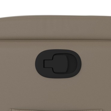 vidaXL Πολυθρόνα Ανακλινόμενη με Ανύψωση Καπουτσίνο Συνθ. Δέρμα 1 τεμ.