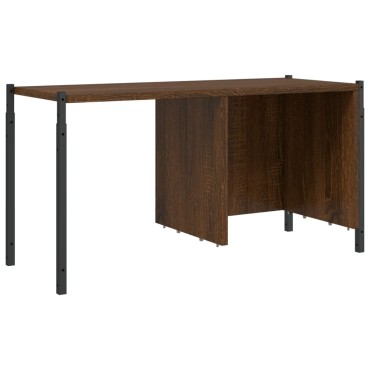 vidaXL Βιβλιοθήκη Καφέ Δρυς 72x28x172cm από Επεξεργασμένο Ξύλο 1 τεμ.
