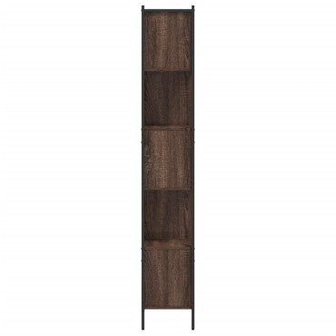 vidaXL Βιβλιοθήκη Καφέ Δρυς 102x28x172cm από Επεξεργασμένο Ξύλο 1 τεμ.