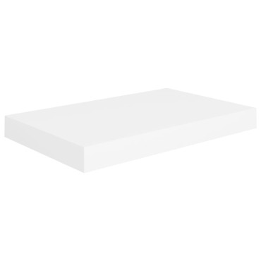 vidaXL Ράφι Τοίχου Άσπρο 40x23x3,8cm MDF 1 τεμ.