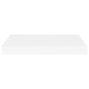 vidaXL Ράφι Τοίχου Άσπρο 40x23x3,8cm MDF 1 τεμ.