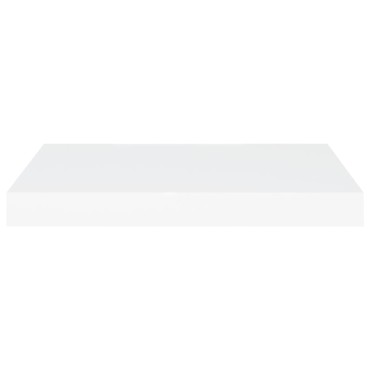 vidaXL Ράφι Τοίχου Άσπρο 50x23x3,8cm από MDF 1 τεμ.