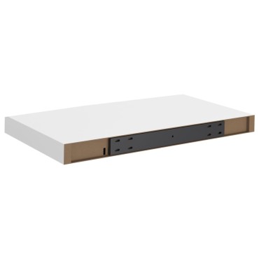 vidaXL Ράφι Τοίχου Άσπρο 50x23x3,8cm από MDF 1 τεμ.