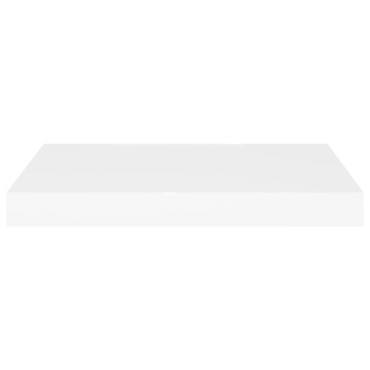 vidaXL Ράφια Τοίχου 4 τεμ. Λευκά 50x23x3,8cm MDF
