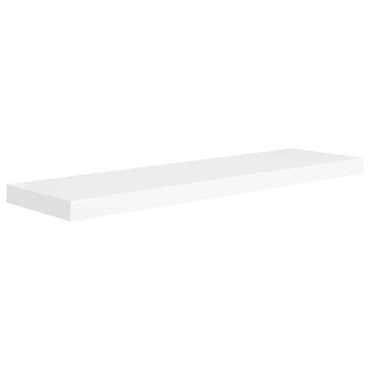 vidaXL Ράφια Τοίχου 2 τεμ. Άσπρα 90x23,5x3,8cm MDF