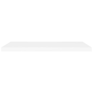 vidaXL Ράφια Τοίχου 4 τεμ. Άσπρα 90x23,5x3,8cm MDF