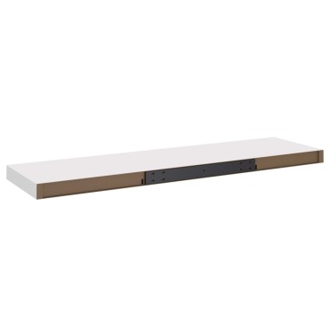 vidaXL Ράφια Τοίχου 4 τεμ. Άσπρα 90x23,5x3,8cm MDF