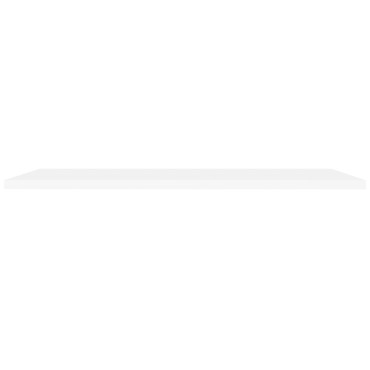 vidaXL Ράφια Τοίχου 4 τεμ. Άσπρα 120x23,5x3,8cm MDF
