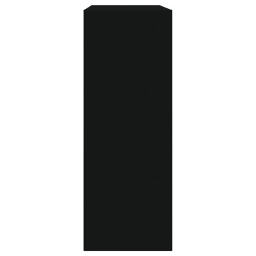 vidaXL Παπουτσοθήκη Μαύρη 60x21x57cm από Επεξεργασμένο Ξύλο
