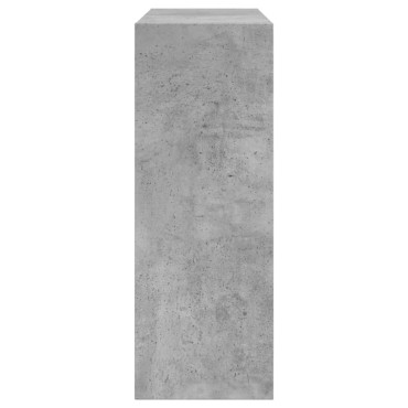 vidaXL Παπουτσοθήκη Γκρι Σκυροδέματος 60x21x57cm Επεξεργασμένο Ξύλο