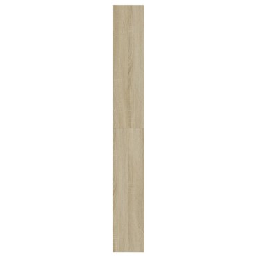 vidaXL Παπουτσοθήκη Sonoma Δρυς 60x21x163,5cm από Επεξεργασμένο Ξύλο