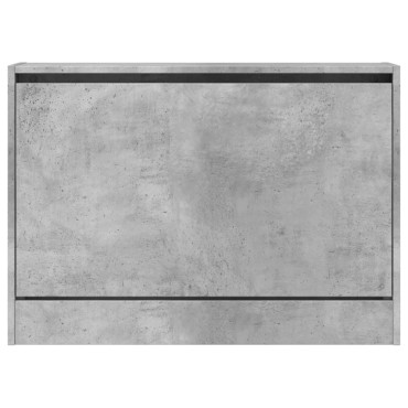 vidaXL Παπουτσοθήκη Γκρι Σκυροδέματος 80x21x57cm Επεξεργασμένο Ξύλο