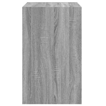 vidaXL Παπουτσοθήκη Γκρι Sonoma 60x42x69cm από Επεξεργ. Ξύλο