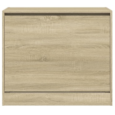 vidaXL Παπουτσοθήκη Sonoma Δρυς 80x42x69cm από Επεξεργασμένο Ξύλο