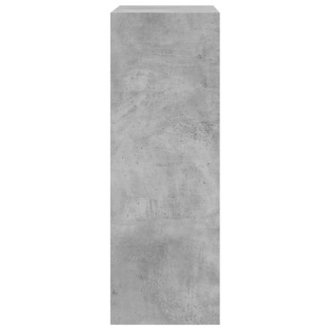 vidaXL Παπουτσοθήκη Γκρι Σκυροδέματος 60x34x96,5cm Επεξεργασμένο Ξύλο