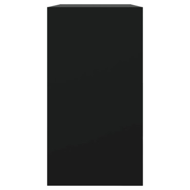 vidaXL Παπουτσοθήκη Μαύρη 80x34x63cm από Επεξεργασμένο Ξύλο