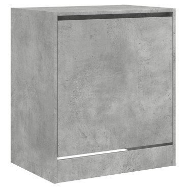vidaXL Παπουτσοθήκη Γκρι Σκυροδέματος 60x42x69cm Επεξεργασμένο Ξύλο