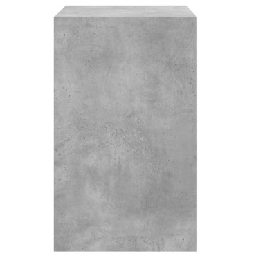 vidaXL Παπουτσοθήκη Γκρι Σκυροδέματος 60x42x69cm Επεξεργασμένο Ξύλο