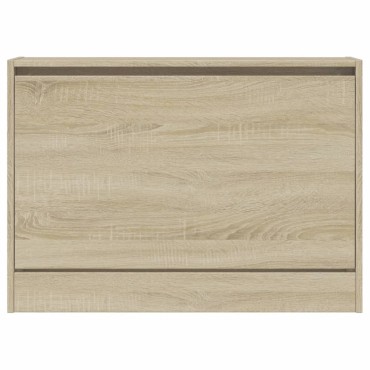 vidaXL Παπουτσοθήκη Sonoma Δρυς 80x21x57cm από Επεξεργασμένο Ξύλο