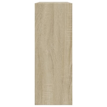 vidaXL Παπουτσοθήκη Sonoma Δρυς 80x21x57cm από Επεξεργασμένο Ξύλο