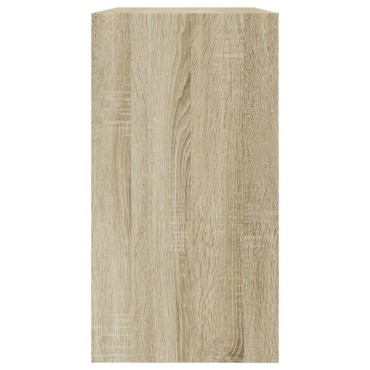 vidaXL Παπουτσοθήκη Sonoma Δρυς 80x34x63cm από Επεξεργασμένο Ξύλο