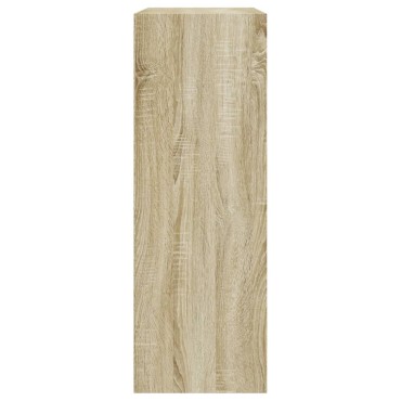 vidaXL Παπουτσοθήκη Sonoma Δρυς 80x34x96,5cm από Επεξεργασμένο Ξύλο