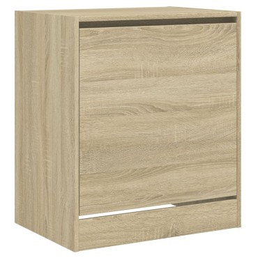 vidaXL Παπουτσοθήκη Sonoma Δρυς 60x42x69cm από Επεξεργασμένο Ξύλο