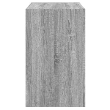 vidaXL Παπουτσοθήκη Γκρι Sonoma 80x42x69cm από Επεξεργ. Ξύλο