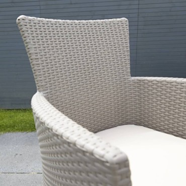 Keter Πολυθρόνα Τραπεζαρίας Κήπου Iowa Χρώμα Cappuccino 60x62x89cm 1 τεμ.
