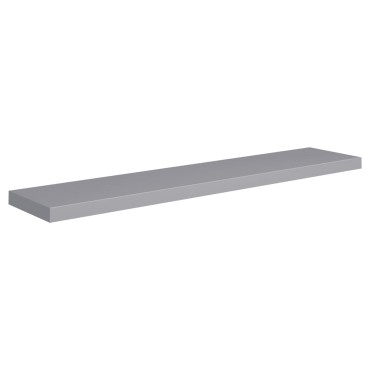vidaXL Ράφια Τοίχου 4 τεμ. Γκρι 120x23,5x3,8cm MDF