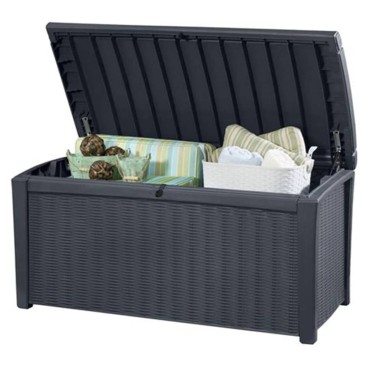 Keter Μπαούλο Αποθήκευσης Κήπου Borneo 416 Λίτρα 129,5x70x62,5cm 1 τεμ.