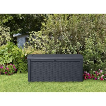 Keter Μπαούλο Αποθήκευσης Κήπου Borneo 416 Λίτρα 129,5x70x62,5cm 1 τεμ.
