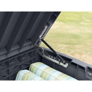 Keter Μπαούλο Αποθήκευσης Κήπου Borneo 416 Λίτρα 129,5x70x62,5cm 1 τεμ.
