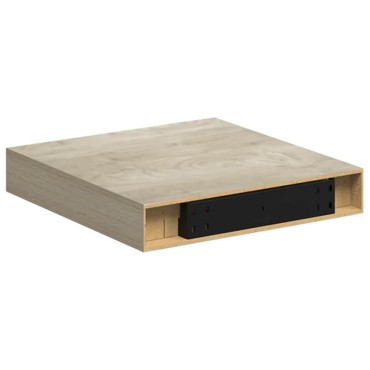 vidaXL Ράφια Τοίχου 4 τεμ. Χρώμα Δρυός 23x23,5x3,8cm MDF