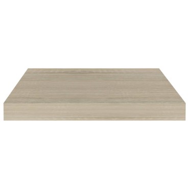 vidaXL Ράφια Τοίχου 2 τεμ. Χρώμα Δρυός 40x23x3,8cm MDF