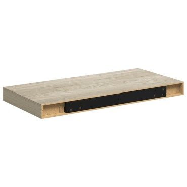 vidaXL Ράφια Τοίχου 4 τεμ. Χρώμα Δρυός 50x23,5x3,8cm MDF