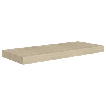 vidaXL Ράφια Τοίχου 4 τεμ. Χρώμα Δρυός 60x23,5x3,8cm MDF