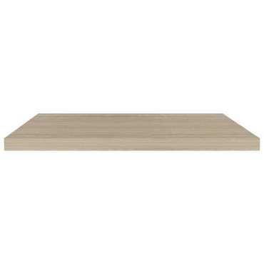 vidaXL Ράφια Τοίχου 4 τεμ. Χρώμα Δρυός 80x23,5x3,8cm MDF