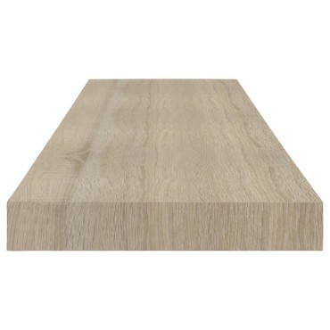 vidaXL Ράφια Τοίχου 4 τεμ. Χρώμα Δρυός 80x23,5x3,8cm MDF
