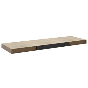 vidaXL Ράφια Τοίχου 4 τεμ. Χρώμα Δρυός 80x23,5x3,8cm MDF